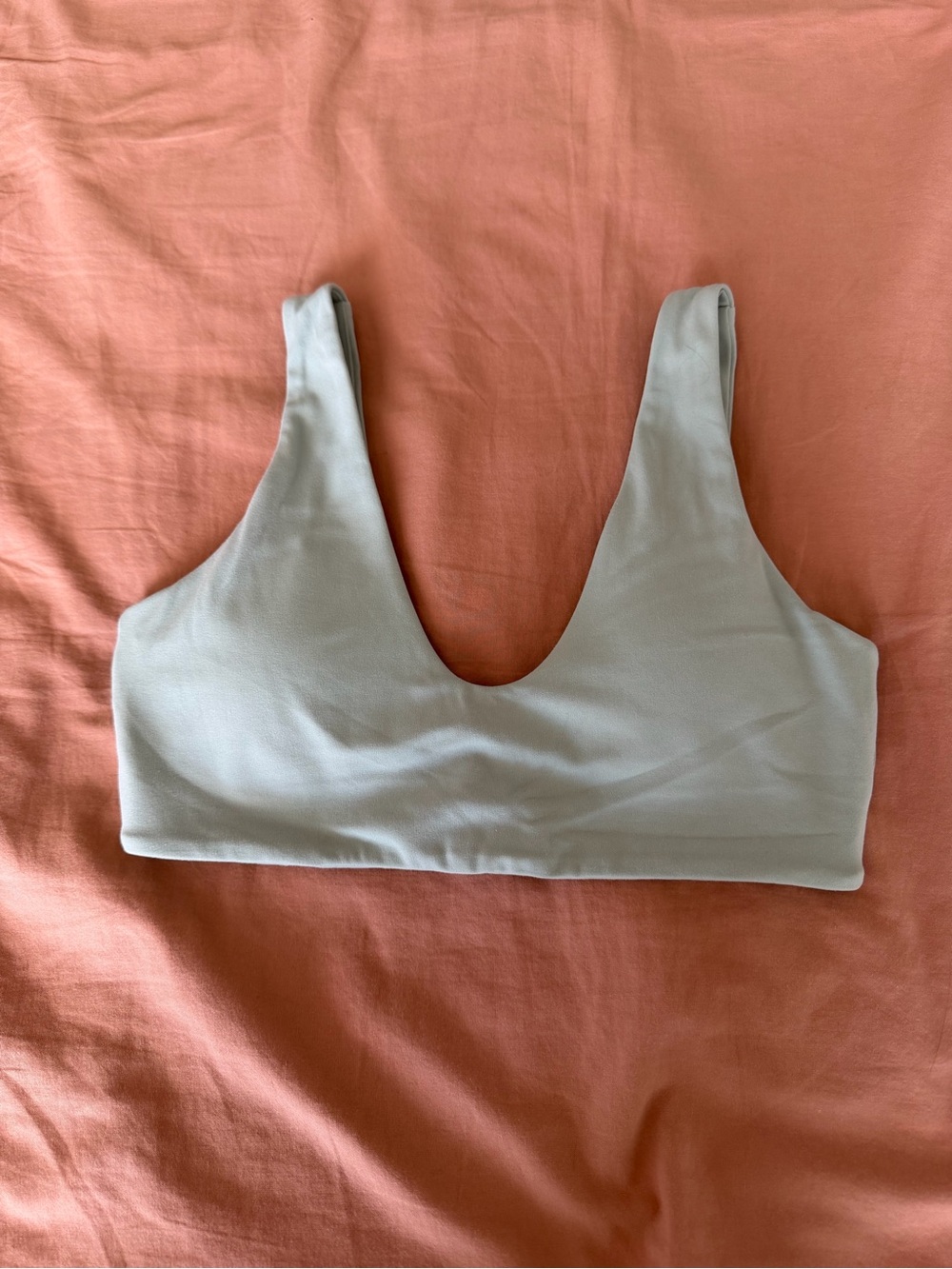 Light green Scoop Neck Bralette
